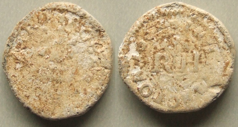 Lavington, Robert Hayward 1668 lead token